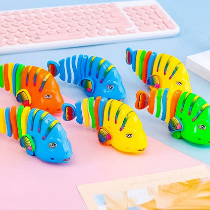 Colorful Swinging Fish Baby Toy