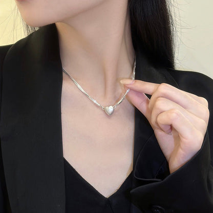 Lovely Magnetic Heart Necklace Pendant - Fesara