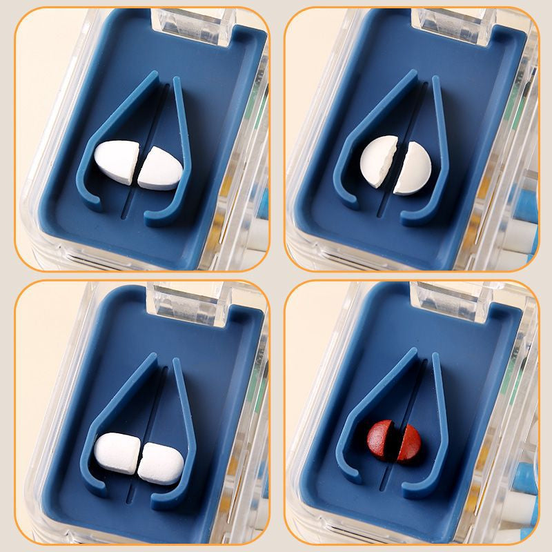 Travel Compact Pill Container