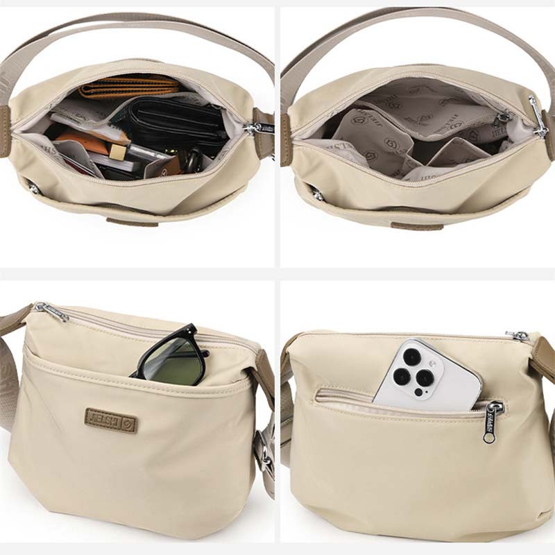 Waterproof Women's Crossbody Bag with Anti-Theft Protection