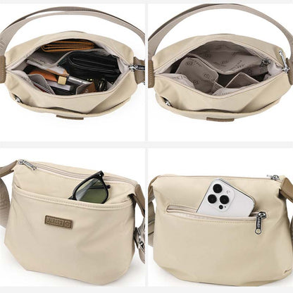 Waterproof Women's Crossbody Bag with Anti-Theft Protection