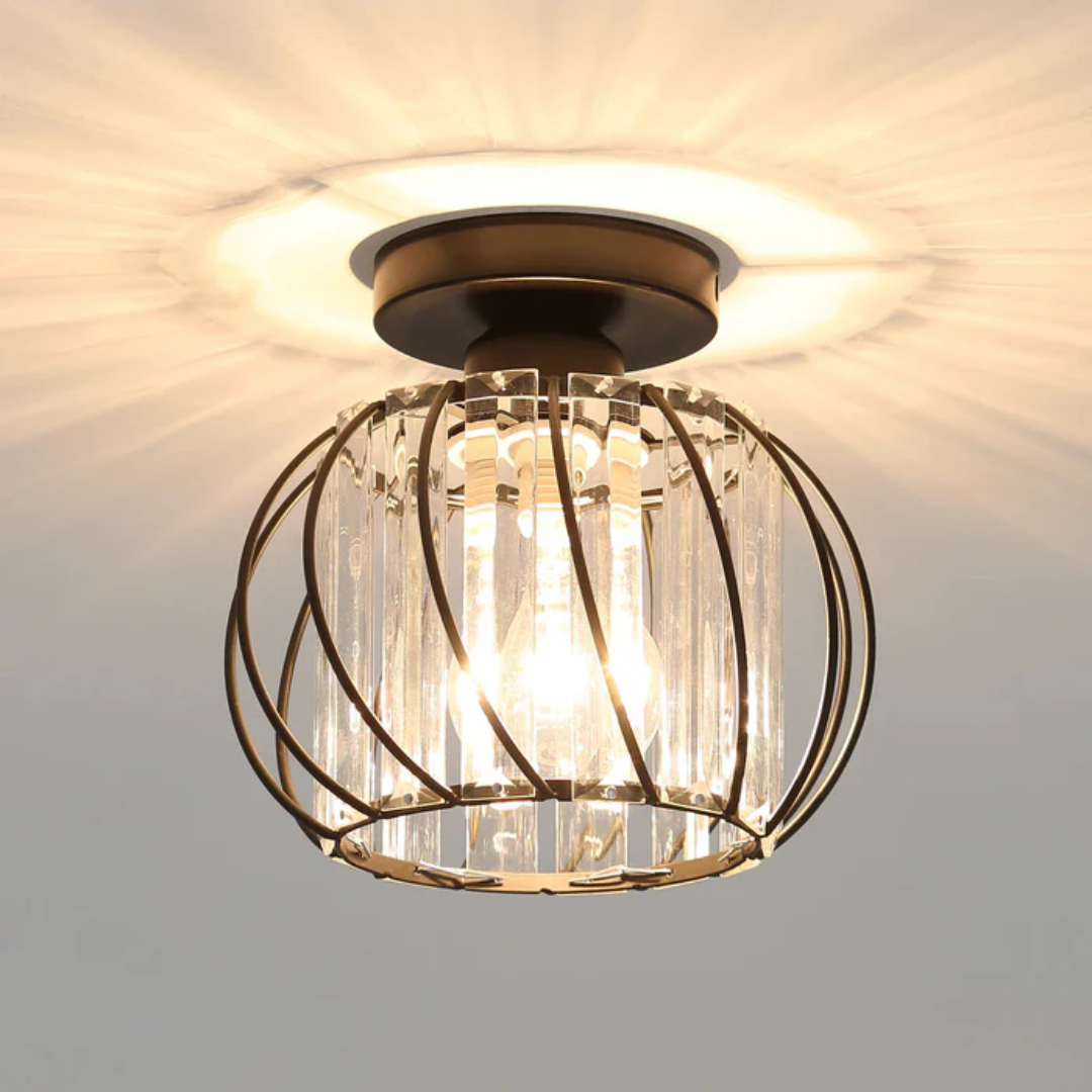 Elegant Glass Pendant Light - Fesara
