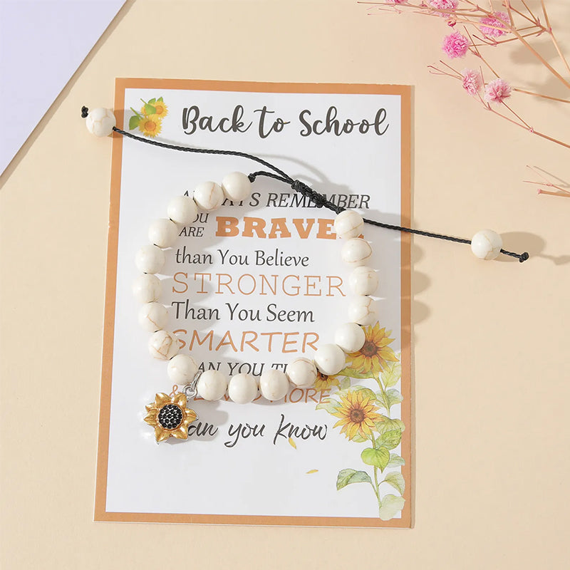 Yellow Flower Student Bracelet