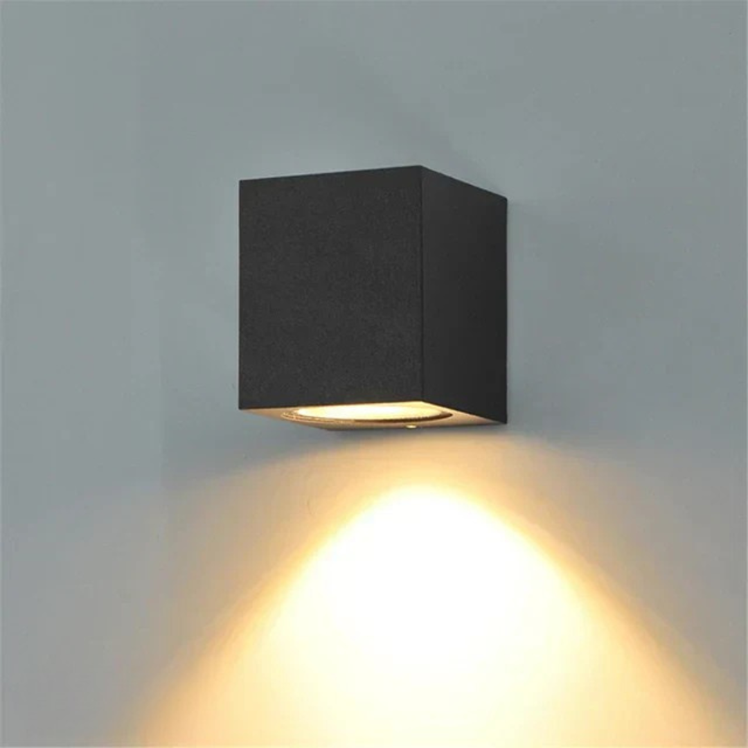 Stylish Exterior Wall Light LED Black