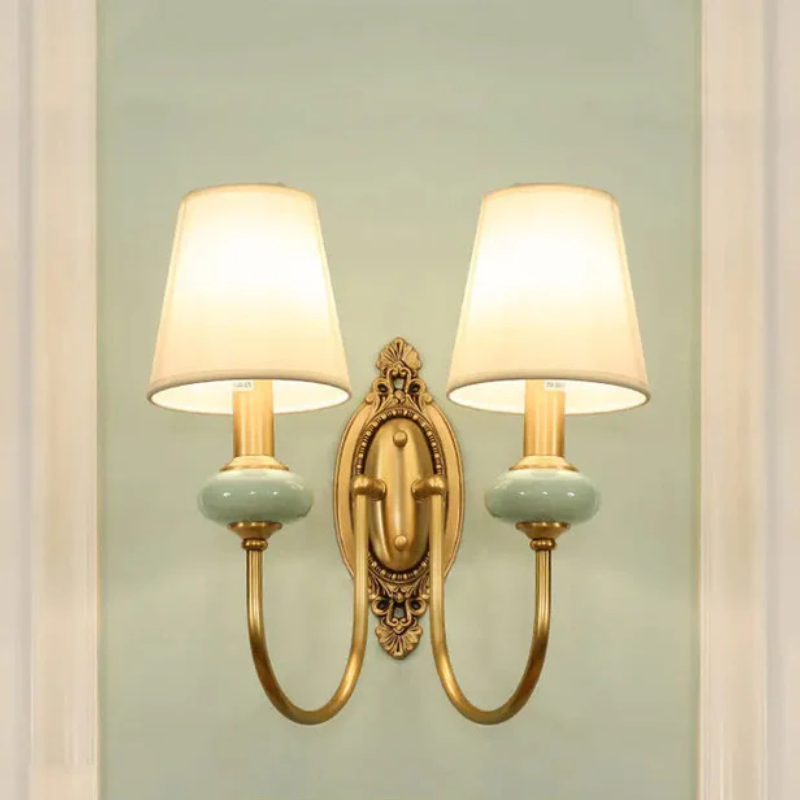 Rustic Classic Copper Wall Light - Fesara