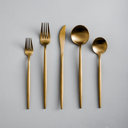 Premium Modern 20pc Cutlery Set Stainless Steel