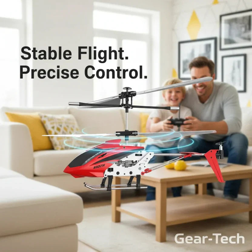 Tough Crash Proof RC Helicopter with LED Lights
