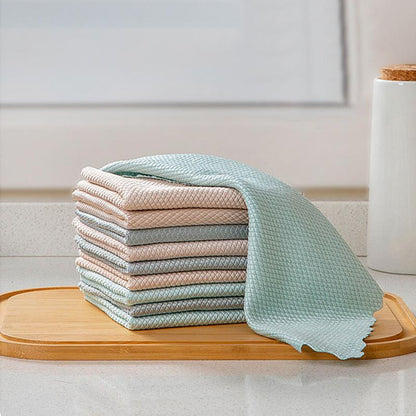 Practical Reusable Microfiber Cleaning Pads 5 Pack