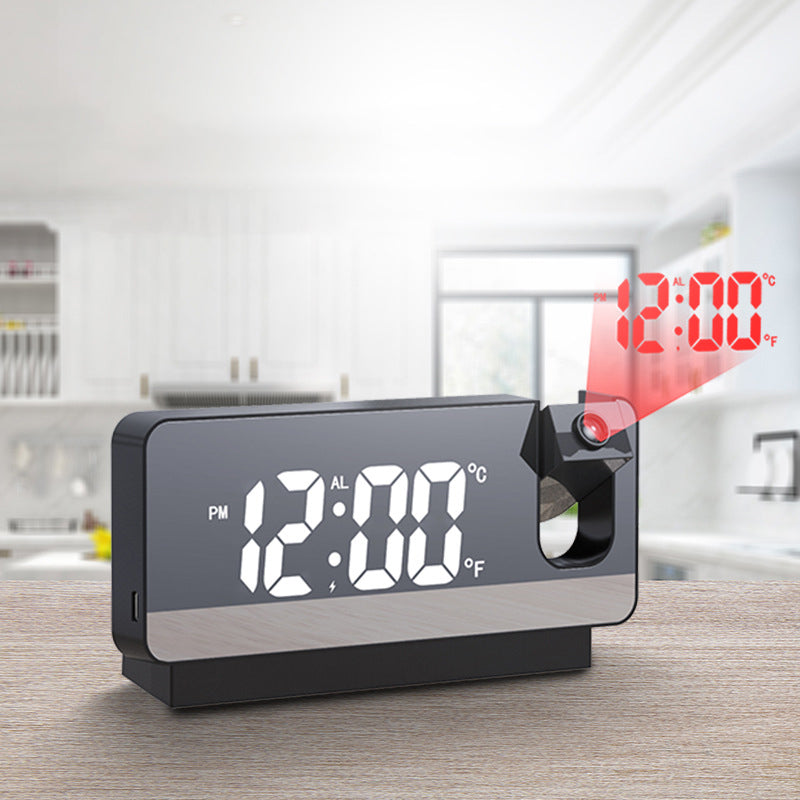 Smart LED Projection Alarm Clock