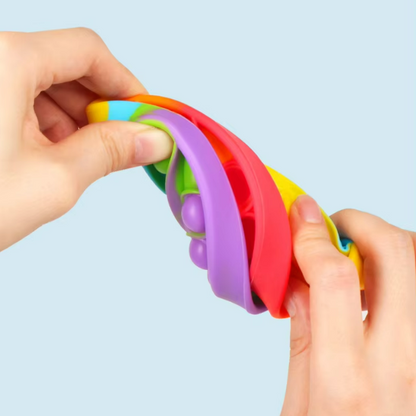 Colorful Dino Fidget Toy for Kids Stress Relief