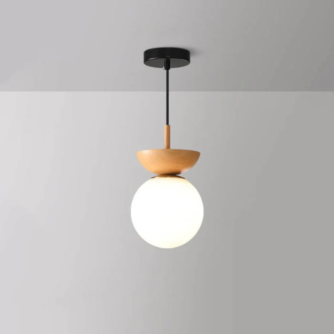 Asian Inspired Hanging Light Pendant - Fesara