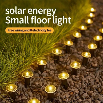 Bright Solar Powered Garden Pathway Lights