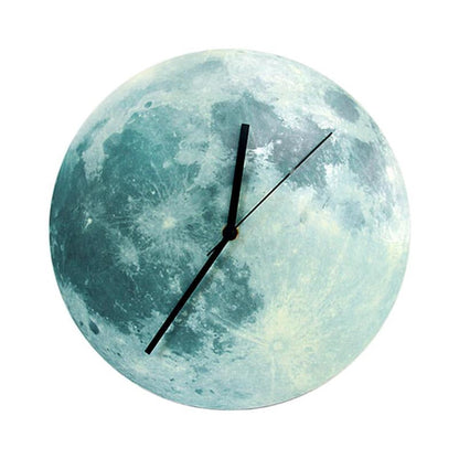 Glowing Night Table Clock with Ambient Light Design - Fesara