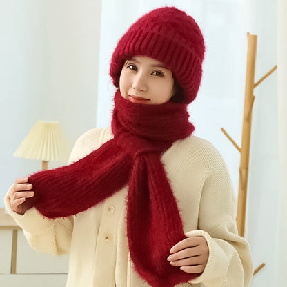 Warm Windproof Hearing Protection Hat Set