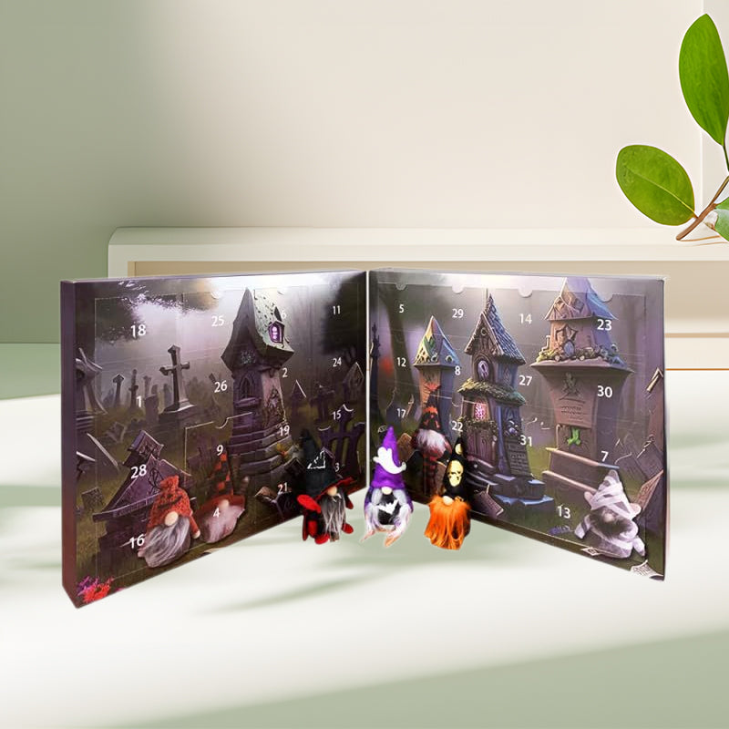 Fun Holiday Countdown Gnome Calendar
