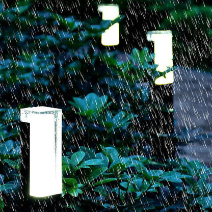 Contemporary Outdoor Solar Pathway Lamp