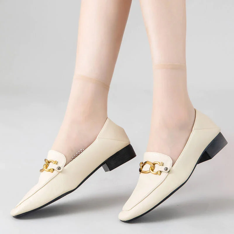 Fesara | Thin, Grip Crystal Soft Socks