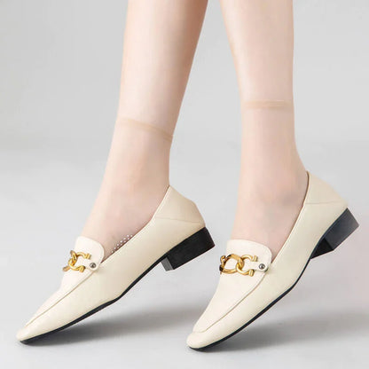 Fesara | Thin, Grip Crystal Soft Socks