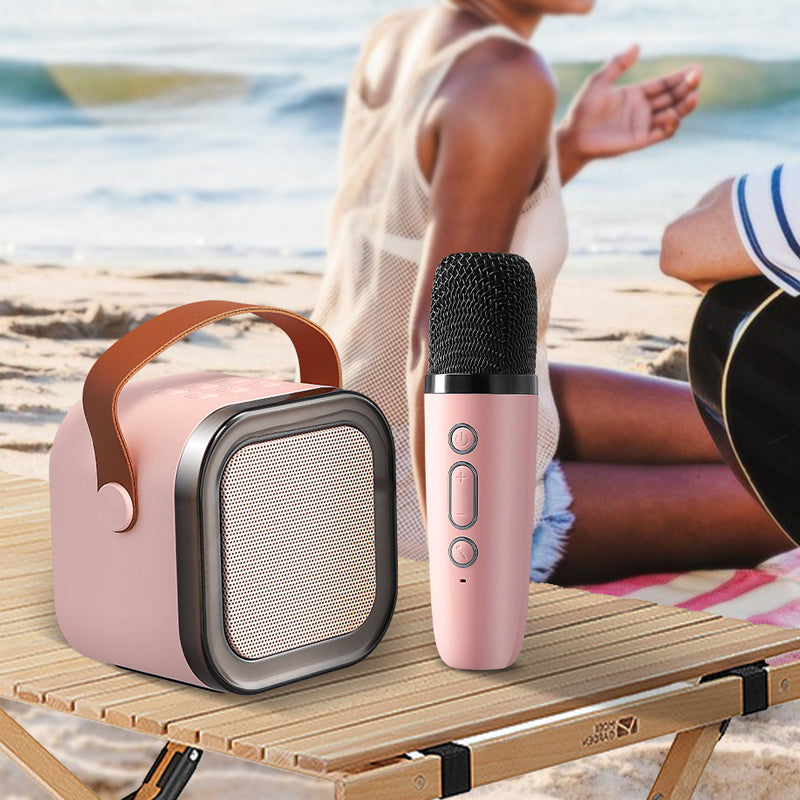 Fun Kids Portable Karaoke Machine with Wireless Mics