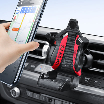 Car Phone Mount Racing Seat Belt Holder