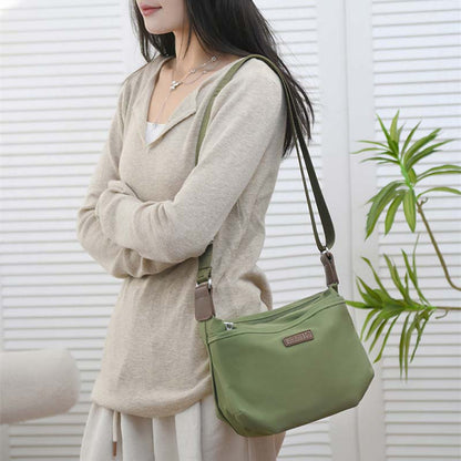 Waterproof Women's Crossbody Bag with Anti-Theft Protection
