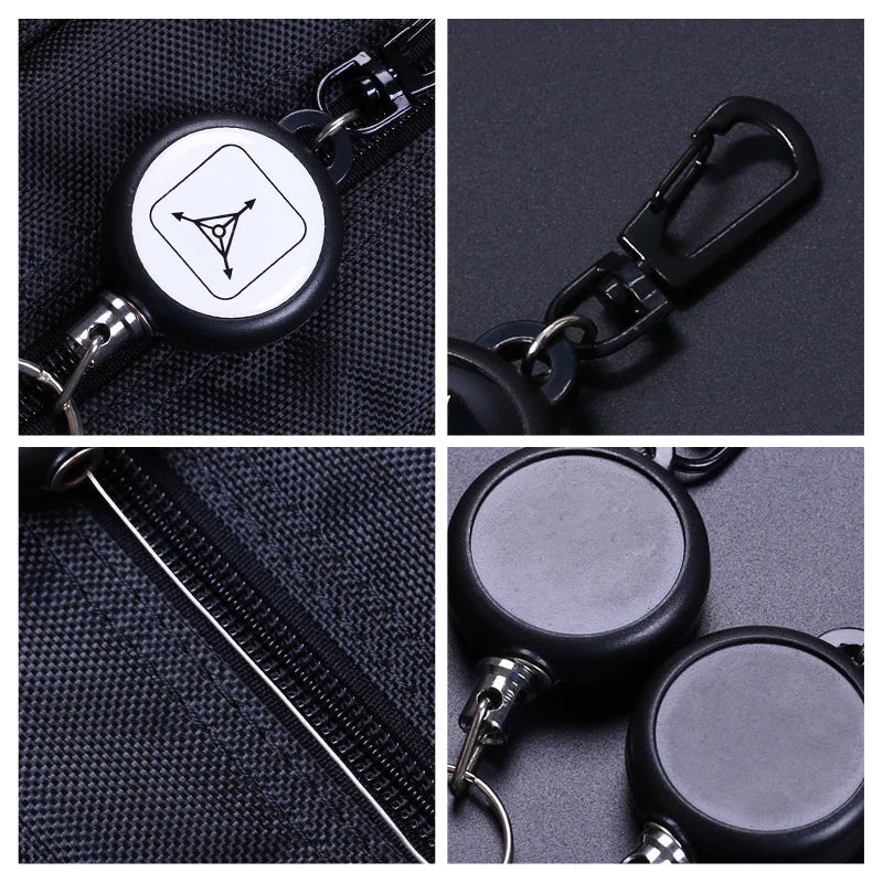 Strong Compact Keychain with Carabiner Clip