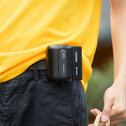 Compact Belt Clip Handheld Fan