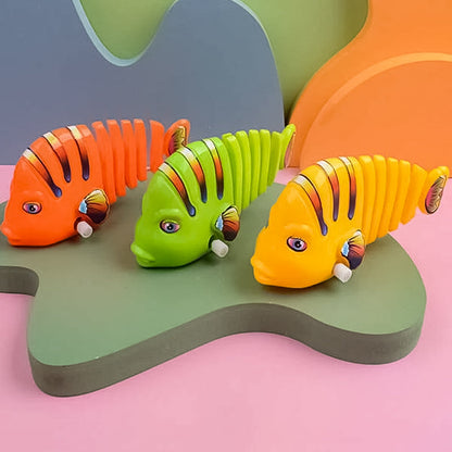 Colorful Swinging Fish Baby Toy