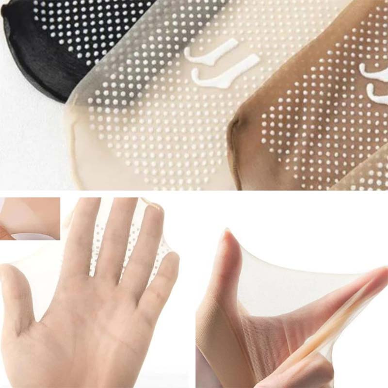 Breathable Anti-Slip Crystal Socks for Women