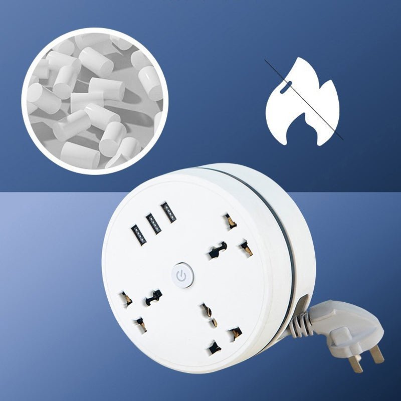 Compact Universal Power Plug Adapter