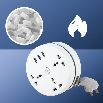 Compact Universal Power Plug Adapter