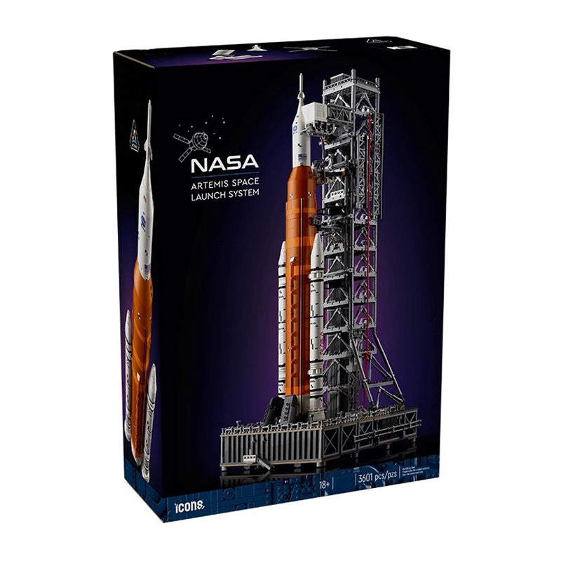 Detailed NASA Artemis Rocket Model Building Kit