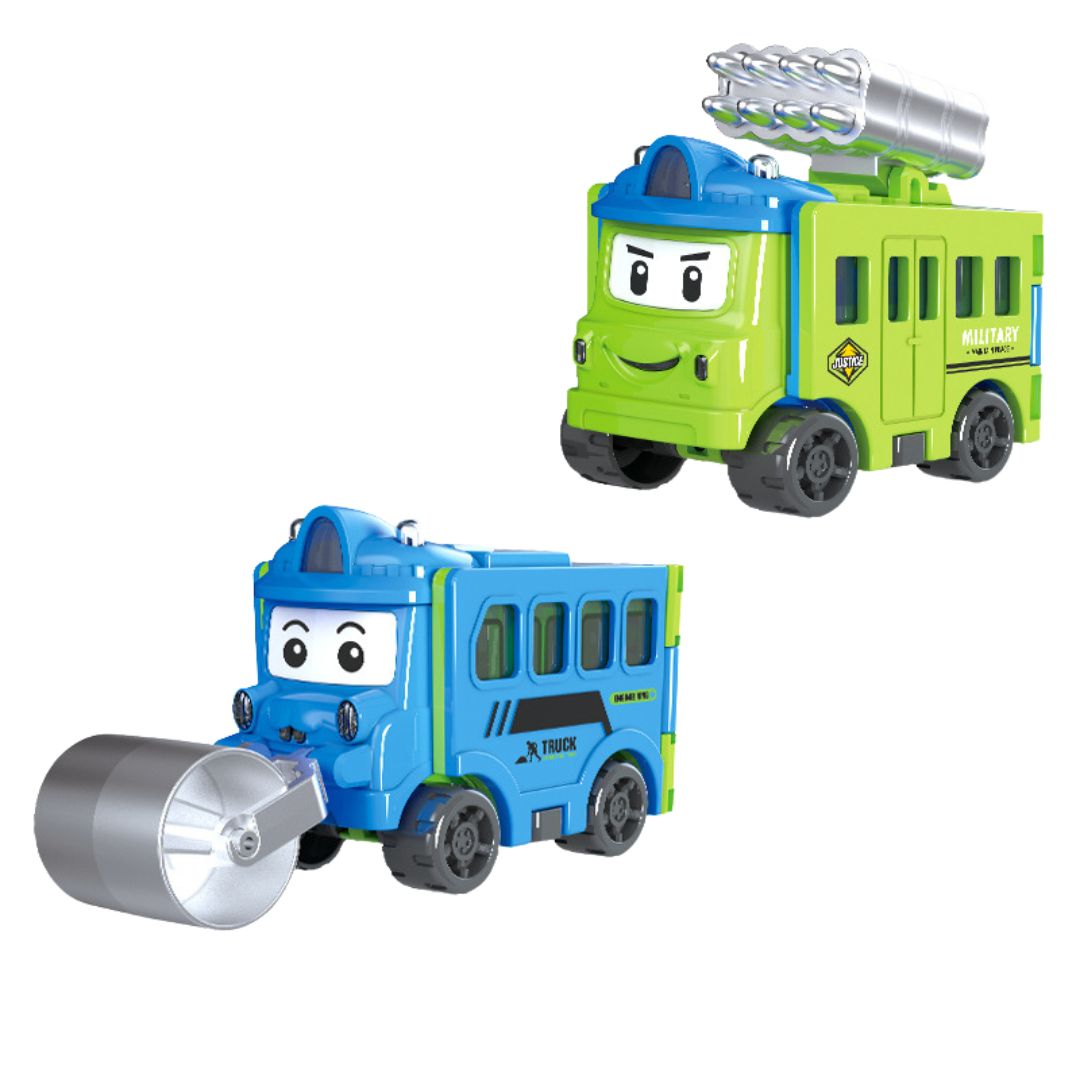 Cool 2 in 1 Convertible Toy Cars