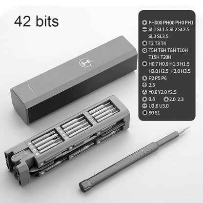 Compact Precision Screwdriver Kit with Multiple Bits - Fesara