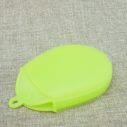 Gentle Baby Bathing Brush - Soft Silicone for Infants