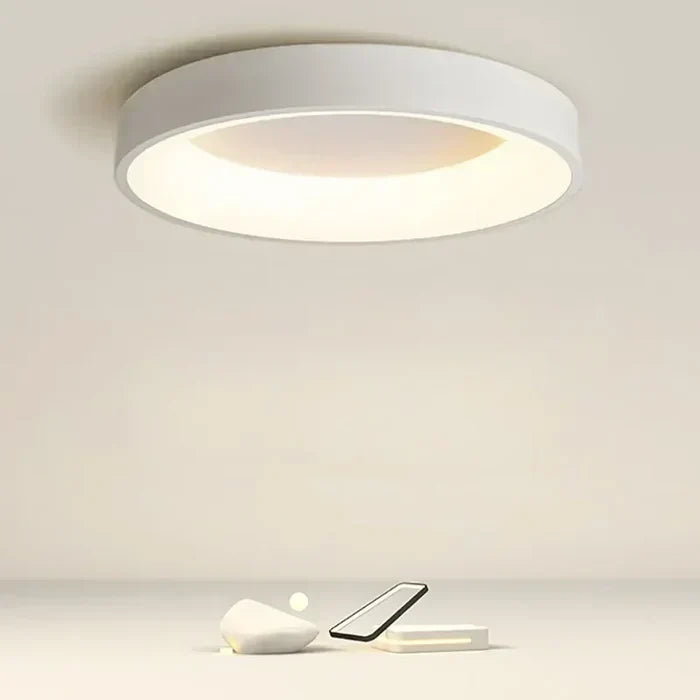 Contemporary Round LED Ceiling Light - Fesara