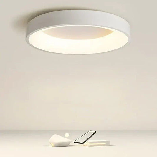 Contemporary Round LED Ceiling Light - Fesara