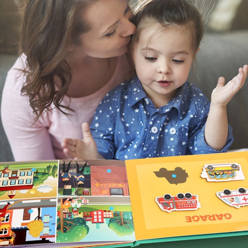 Quiet Learning Book For Kids