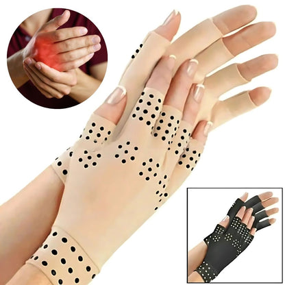 Thermal Fingerless Gloves for Arthritis Pain Relief