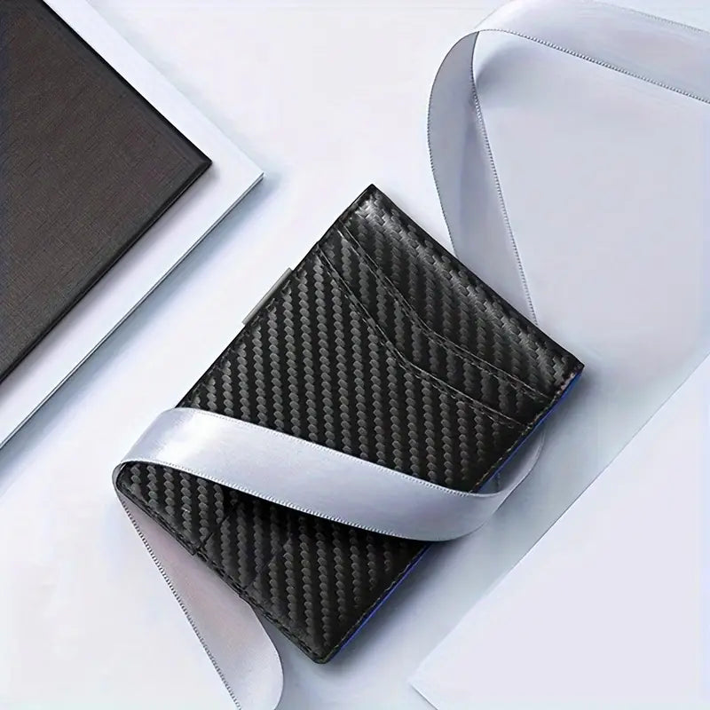 Secure Leather Travel Wallet – Thin RFID Blocking Wallet for Men