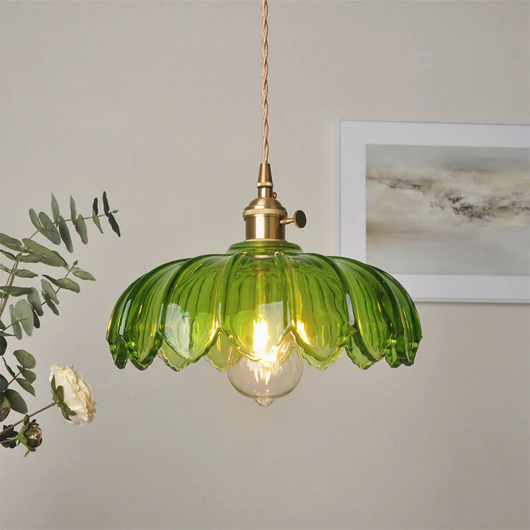 Retro Glass Pendant Light