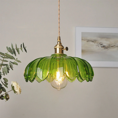 Retro Glass Pendant Light