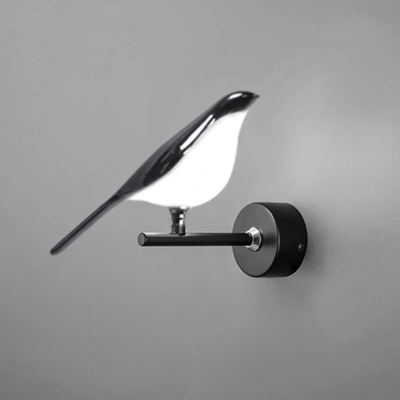 Delicate Bird Wall Lamp for Warm Ambient Lighting