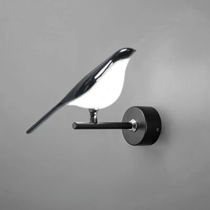 Delicate Bird Wall Lamp for Warm Ambient Lighting