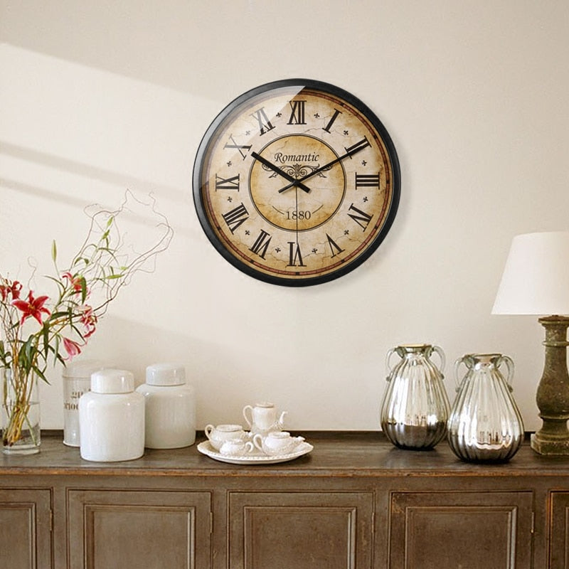 Retro Style Wall Clock - Fesara