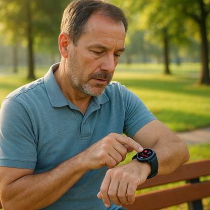 Accurate ECG Smartwatch with Continuous Health Tracking