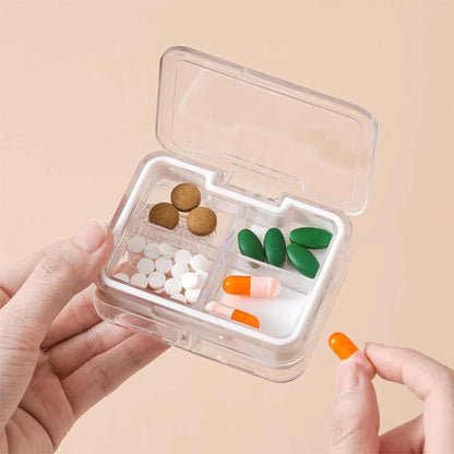 Travel Compact Pill Container