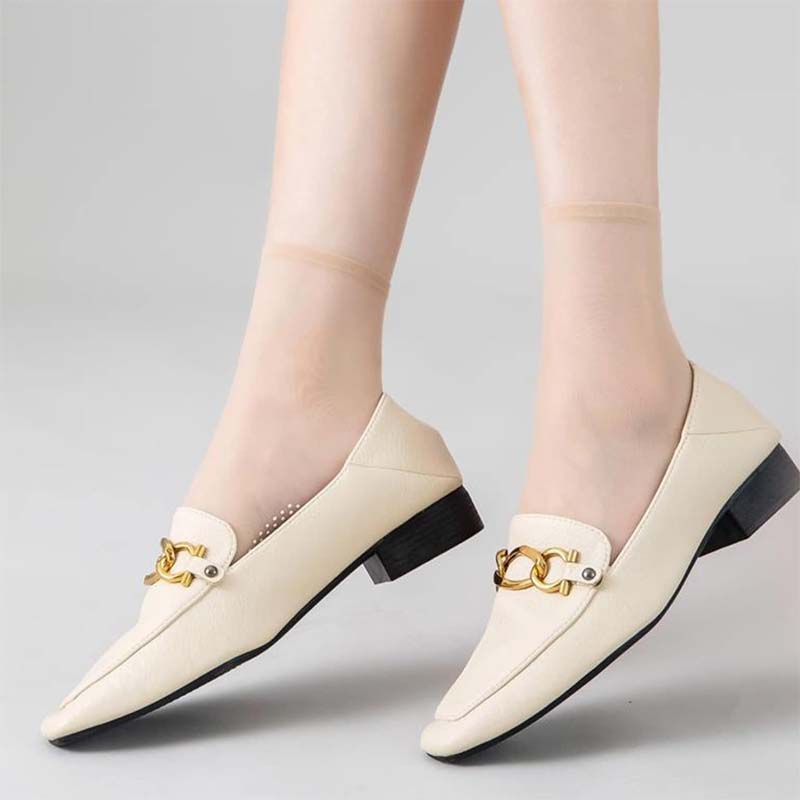 Breathable Anti-Slip Crystal Socks for Women