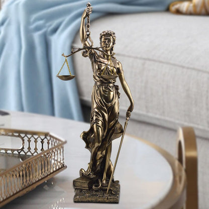 Lady Justice Figurine Statue Decoration