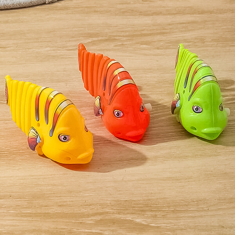 Colorful Swinging Fish Baby Toy